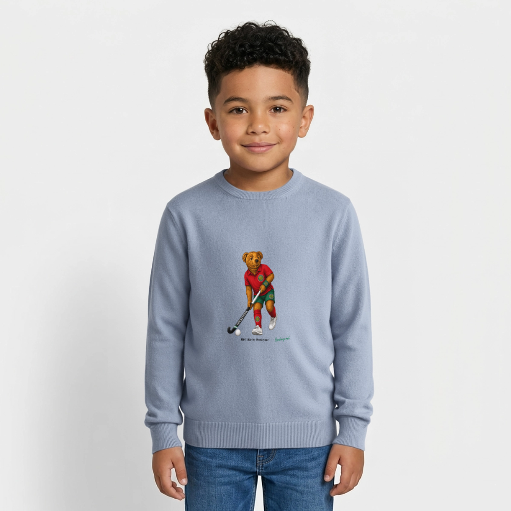 Hamburger Polo Club HPC-Bär Kinder Sweatshirt – Hockeybear by Hockeycarl - Lavendel-Violett
