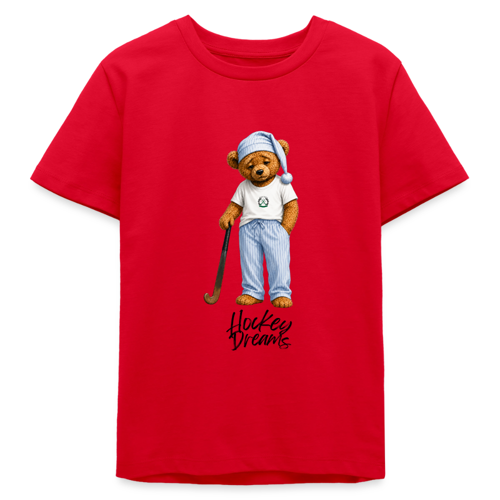 "Hockey Dreams" Teenager T-Shirt - Rot