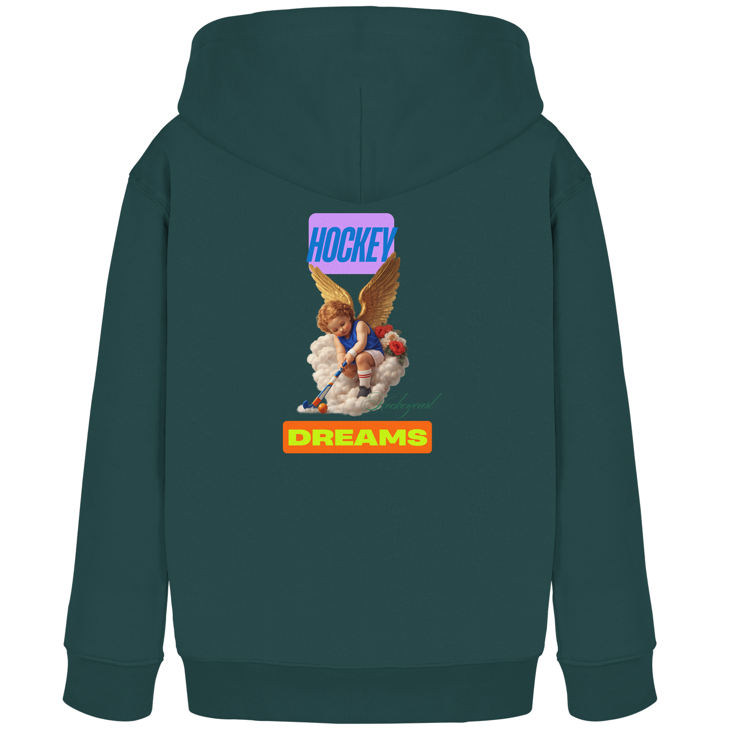 HockeyDreams - Kids Organic Hoodie - Hockeycarl