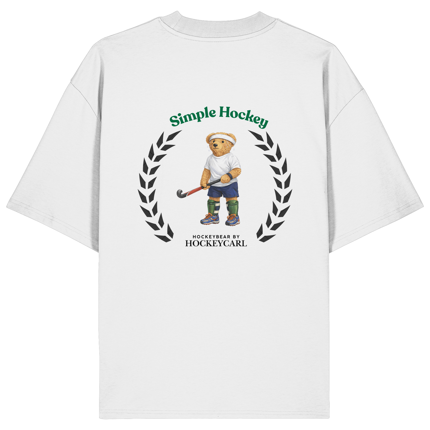 Hockeycarl Bear - Organic Oversize Shirt - Hockeycarl