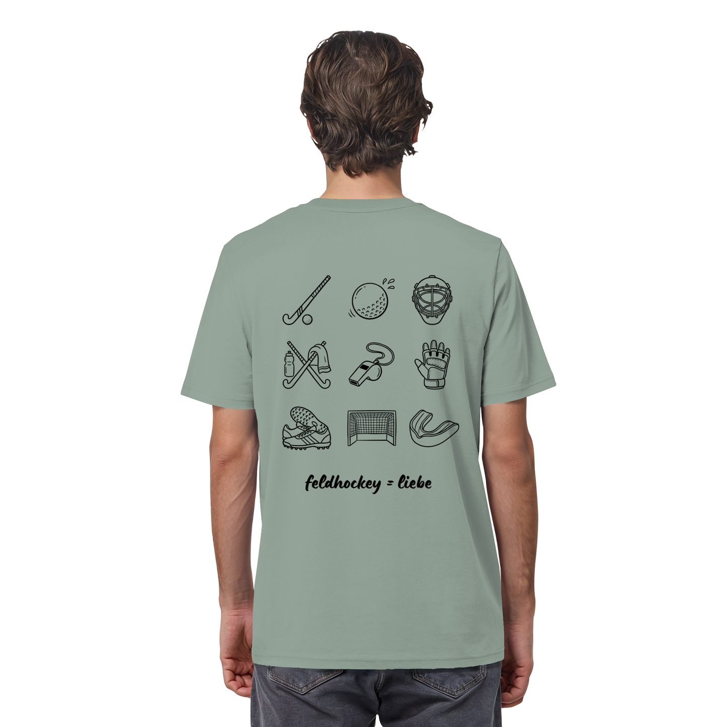 Feldhockey Liebe - Organic Shirt - Hockeycarl