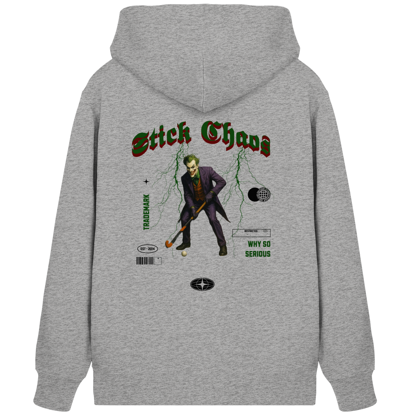 Stick Chaos - Organic Zipper - Hockeycarl