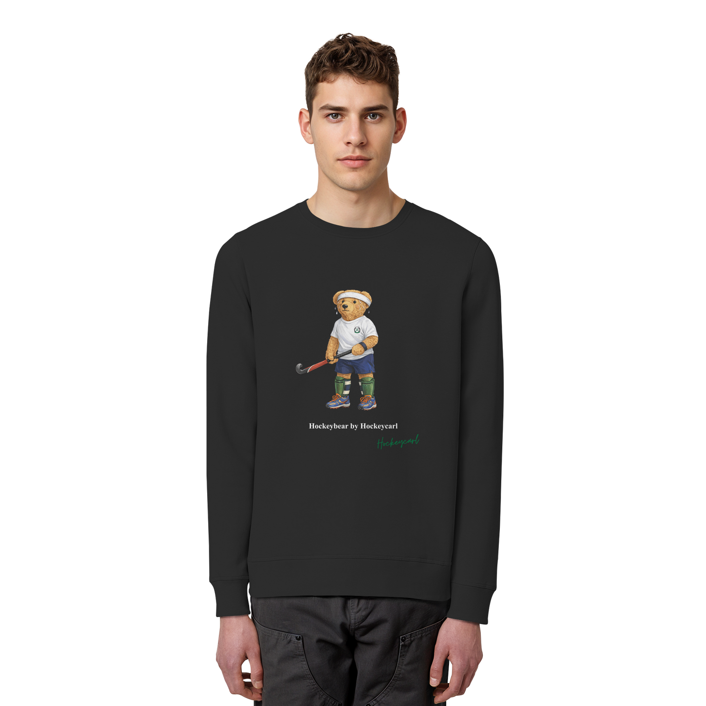 Hockeybear - Organic Basic Unisex Sweatshirt