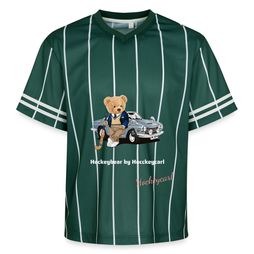 Hockeybear Heritage Jersey – Forest Green Edition - Dunkelgrün/Weiß
