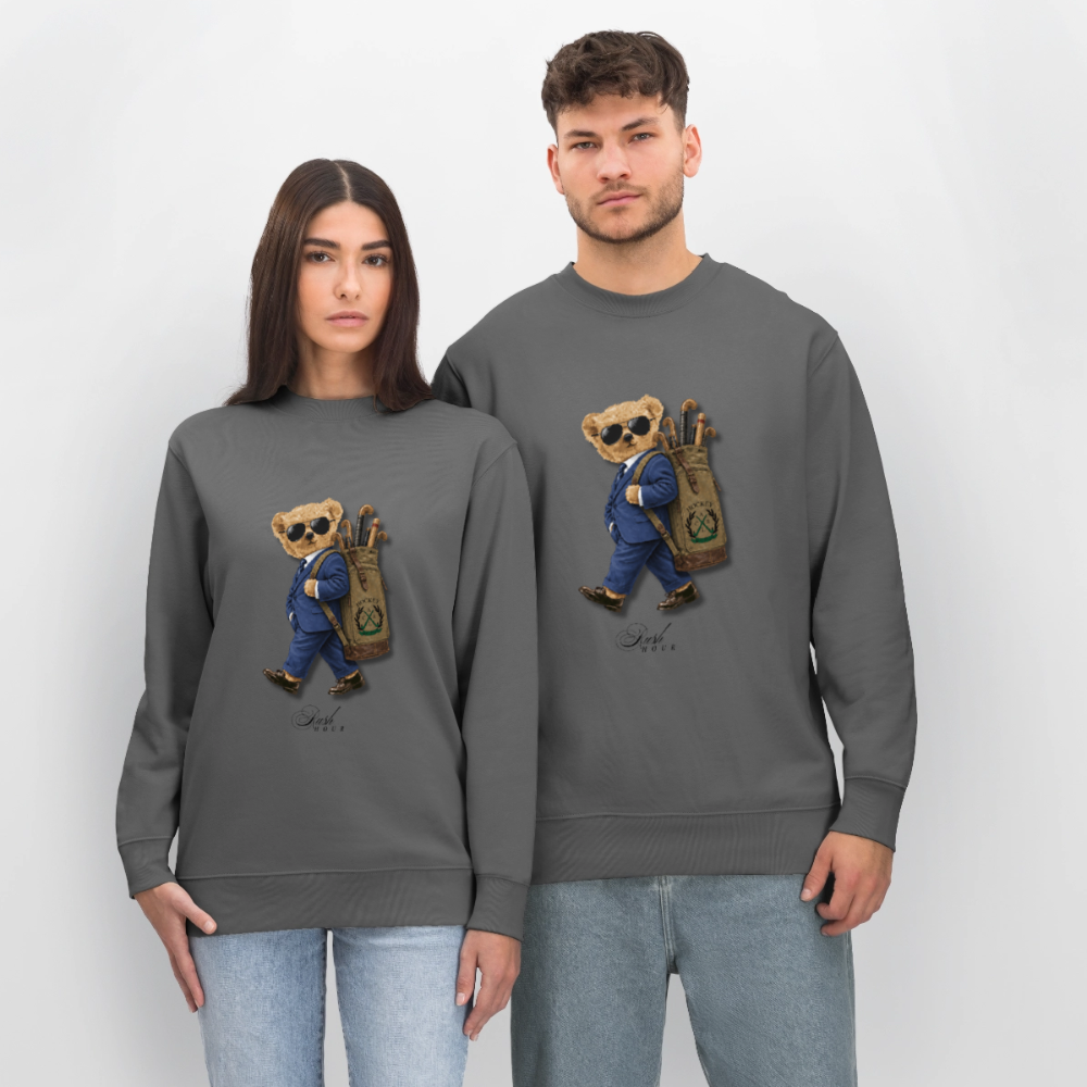 Rush Hour Hockey Bear Unisex Sweater – Vintage Hockey Lifestyle - Anthrazit