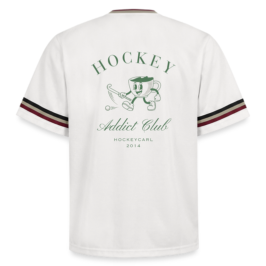 Hockeycarl Hockey Addict Mesh Trikot - Offwhite/Bordeaux