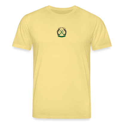 Hockeycarl Sakura Stick Unisex T-Shirt – Bio-Baumwolle - Gelb Viva 