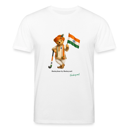 Hockeybear Indien – WM Fanshirt | Hockeycarl - Weiß