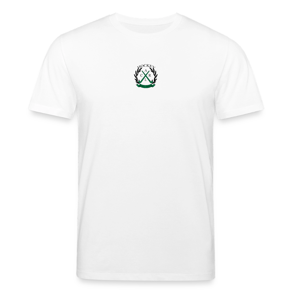 Hockeycarl Sakura Stick Unisex T-Shirt – Bio-Baumwolle - Weiß