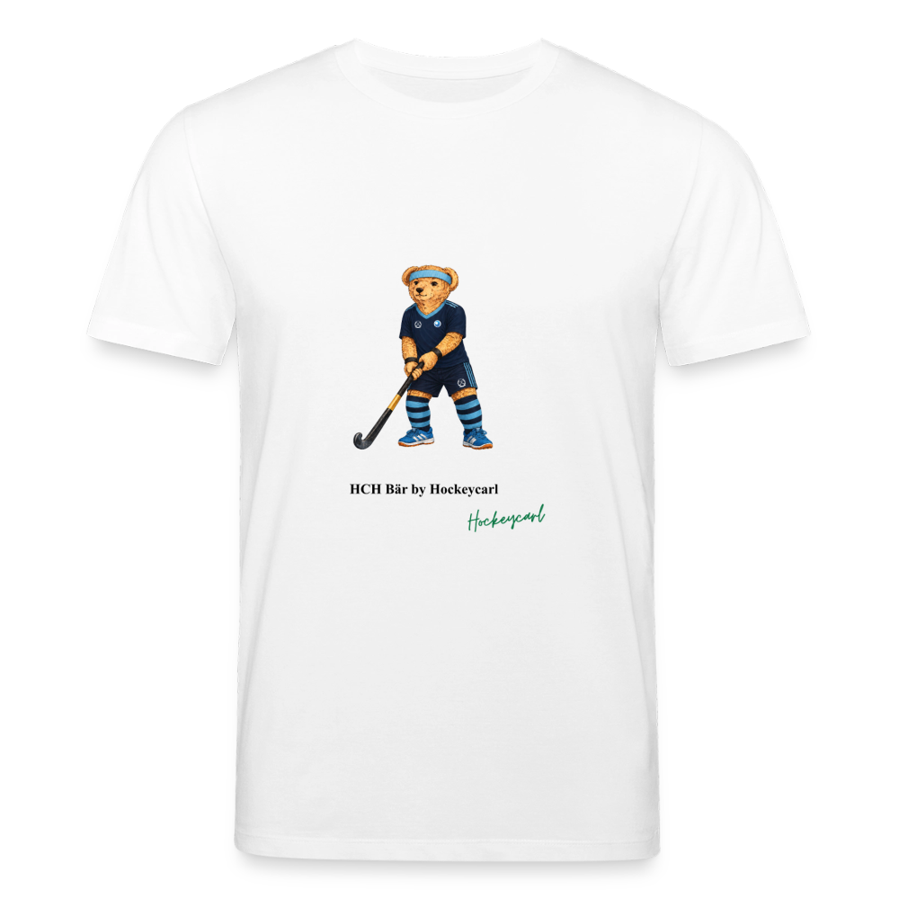 Hockey-Club Bad Homburg Bär - Organic Shirt - Weiß