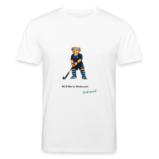 Hockey-Club Bad Homburg Bär - Organic Shirt - Weiß