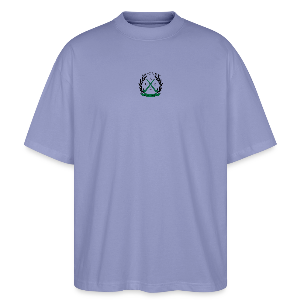 Hot Boys Like Hockey – Organic Oversized Shirt - Violett