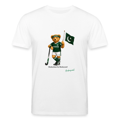 Hockeybear Pakistan – WM Fanshirt | Hockeycarl - Weiß