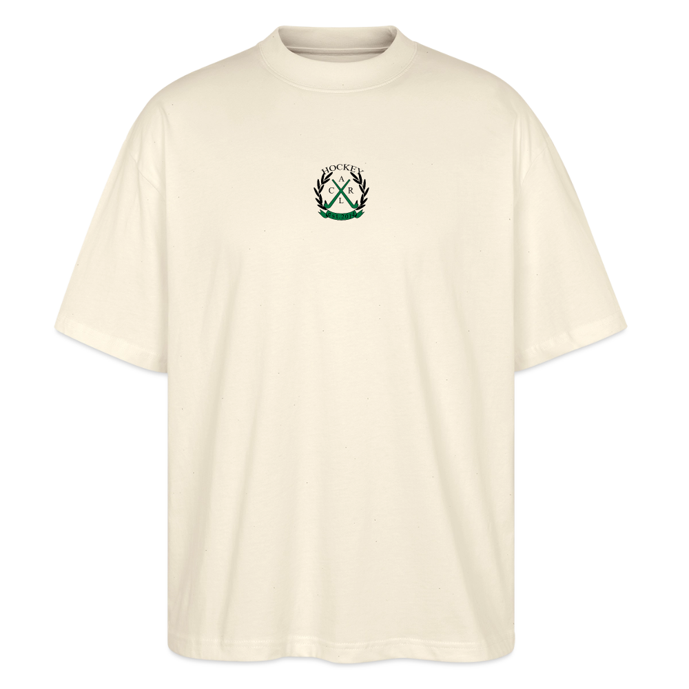 Sundays Are Better With Hockey – Organic Oversized Shirt - Natur