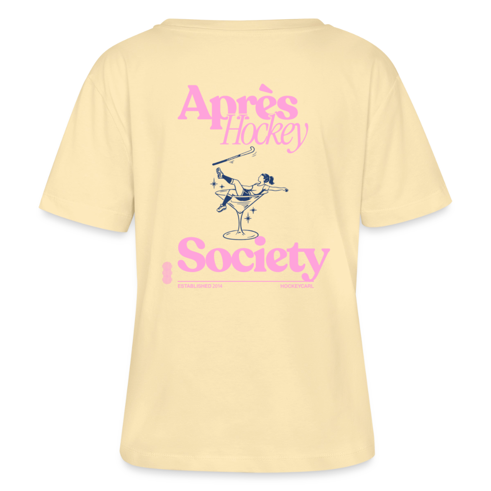 Après Hockey Society – Organic Frauen T-Shirt - Creme