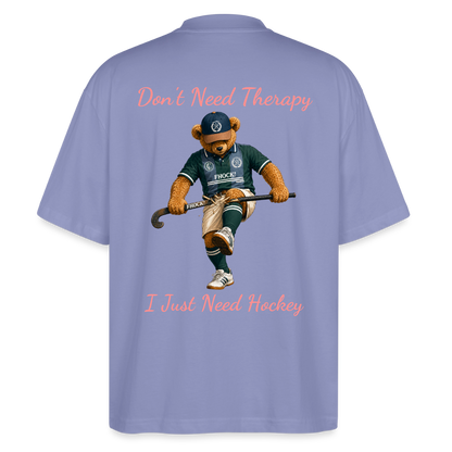 Don't Need Therapy – I Just Need Hockey Oversized T-Shirt - Violett