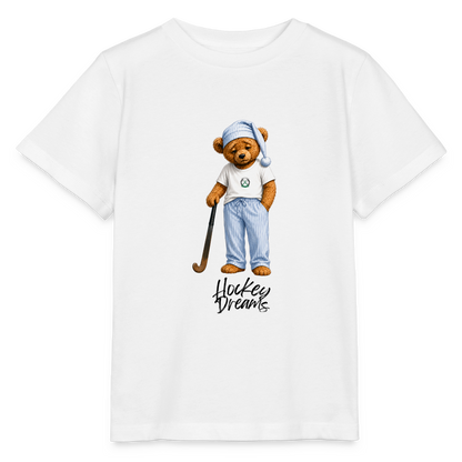 "Hockey Dreams" Kinder T-Shirt - Weiß