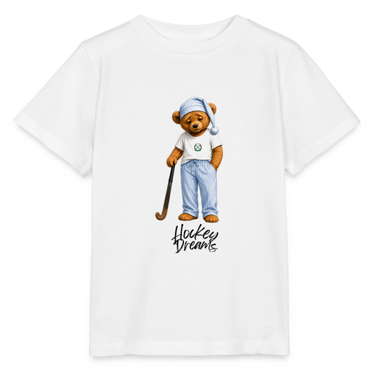 "Hockey Dreams" Kinder T-Shirt - Weiß