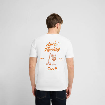 Unisex Bio T-Shirt – Aprés Hockey Club - Weiß
