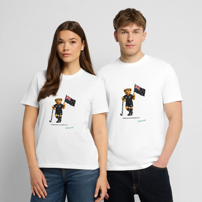 Hockeybear Neuseeland – WM Fanshirt | Hockeycarl - Weiß