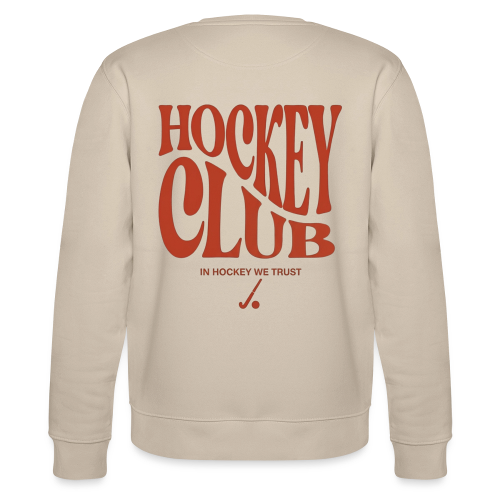 Hockey Club – Organic Unisex Sweater - Beige