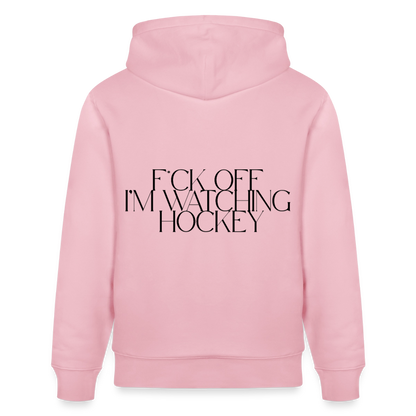 "F*ck Off, I'm Watching Hockey" Hoodie – Unisex Bio-Hoodie - Hellrosa