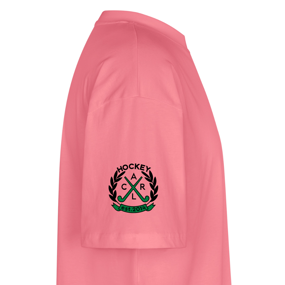Hockeycarl Field Hockey Club Oversized T-Shirt – Vintage Backprint - Pink 