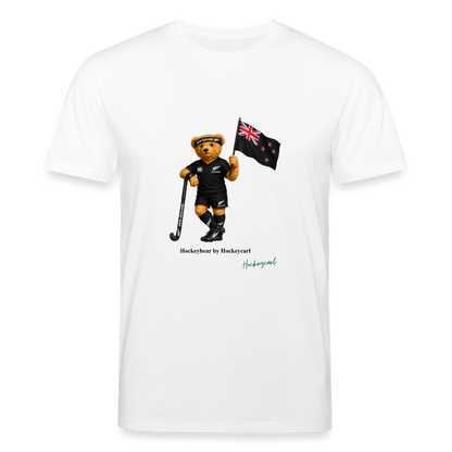 Hockeybear Neuseeland – WM Fanshirt | Hockeycarl - Weiß