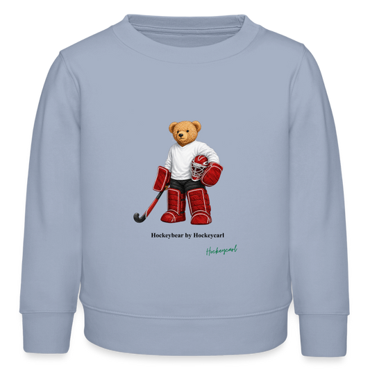 Hockeycarl Kinder Bio-Sweatshirt „Hockeybear“ - Lavendel-Violett