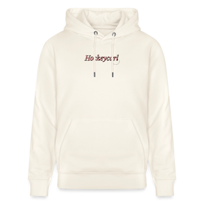 Hockey First – Organic Unisex Hoodie - Naturweiß 