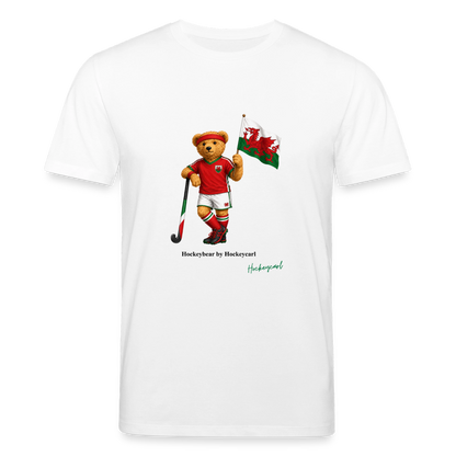 Hockeybear Wales – WM Fanshirt | Hockeycarl - Weiß