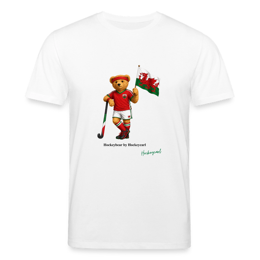 Hockeybear Wales – WM Fanshirt | Hockeycarl - Weiß