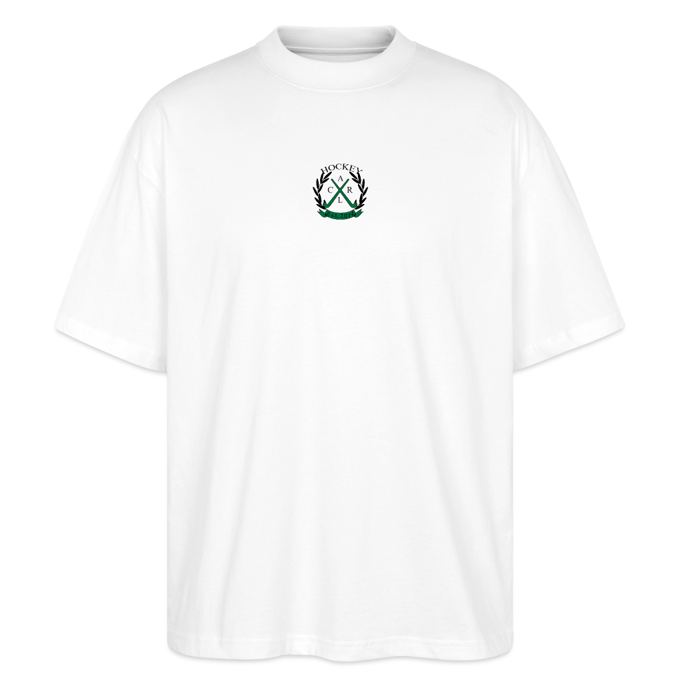 Hockey or Me – Organic Oversized Shirt - Weiß