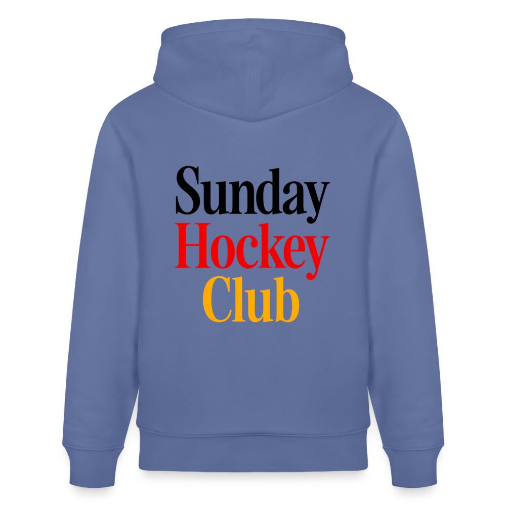 "Sunday Hockey Club" Hoodie – Unisex Bio-Hoodie - Blau
