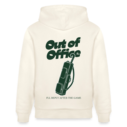 Out of Office – Organic Unisex Hoodie - Naturweiß 