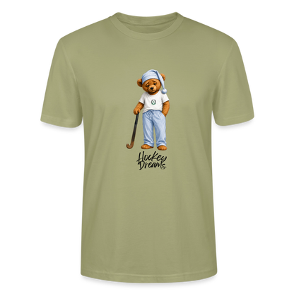 "Hockey Dreams" T-Shirt – Offizielles Schlafshirt - Nebelgrün