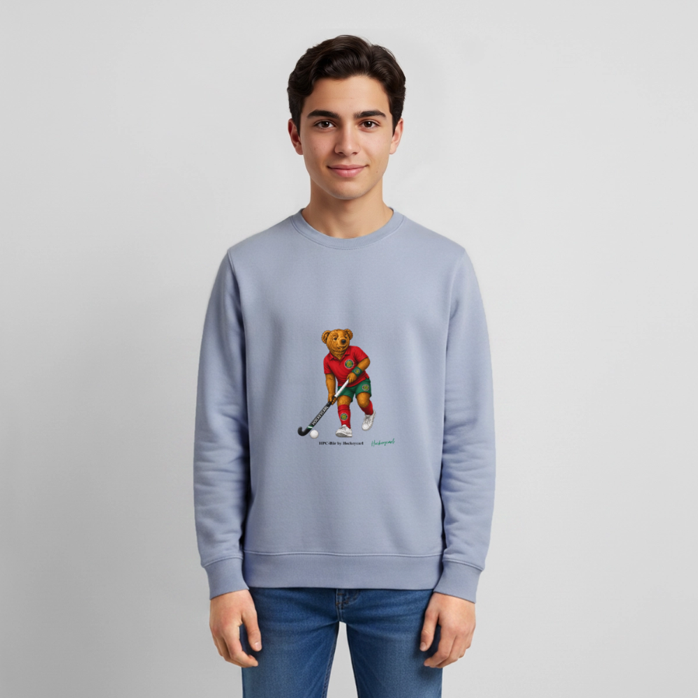Hamburger Polo Club HPC-Bär Teenager Sweatshirt – Hockeybear by Hockeycarl - Lavendel-Violett