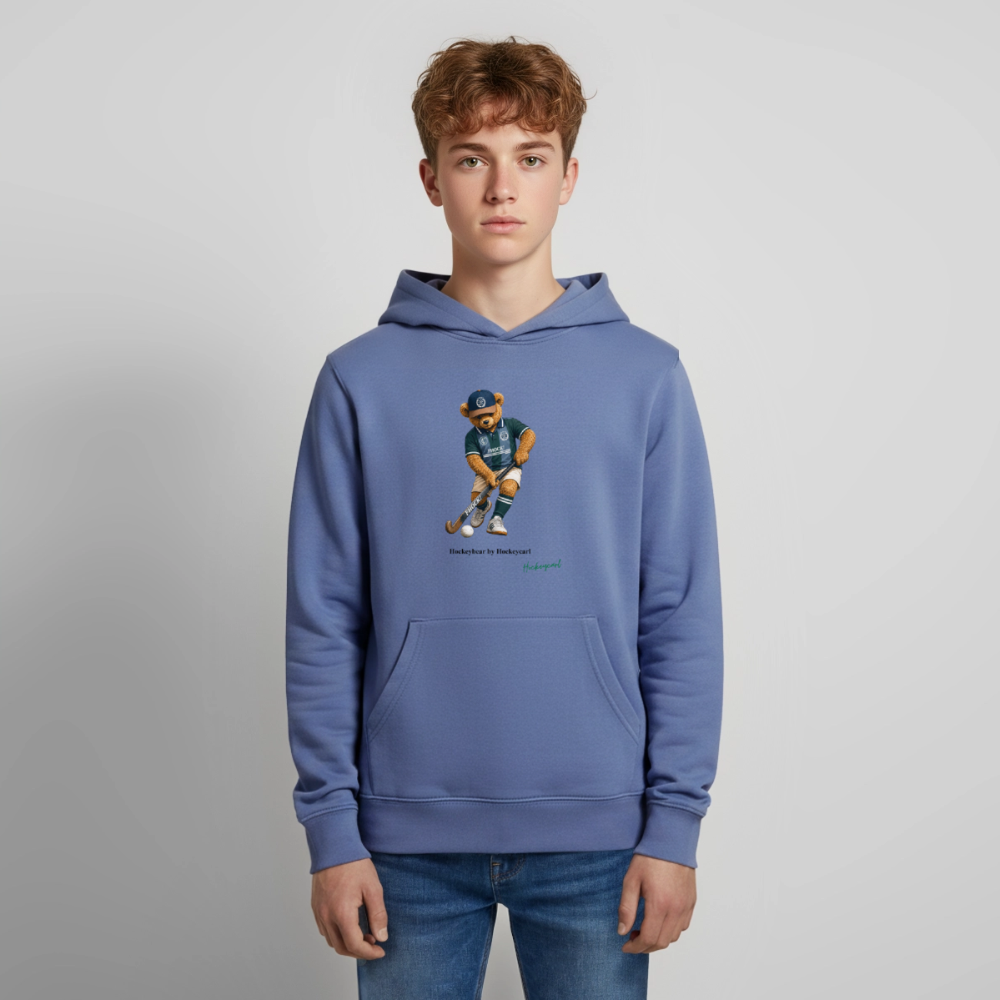 Hockeybear Teen Hoodie - Blau