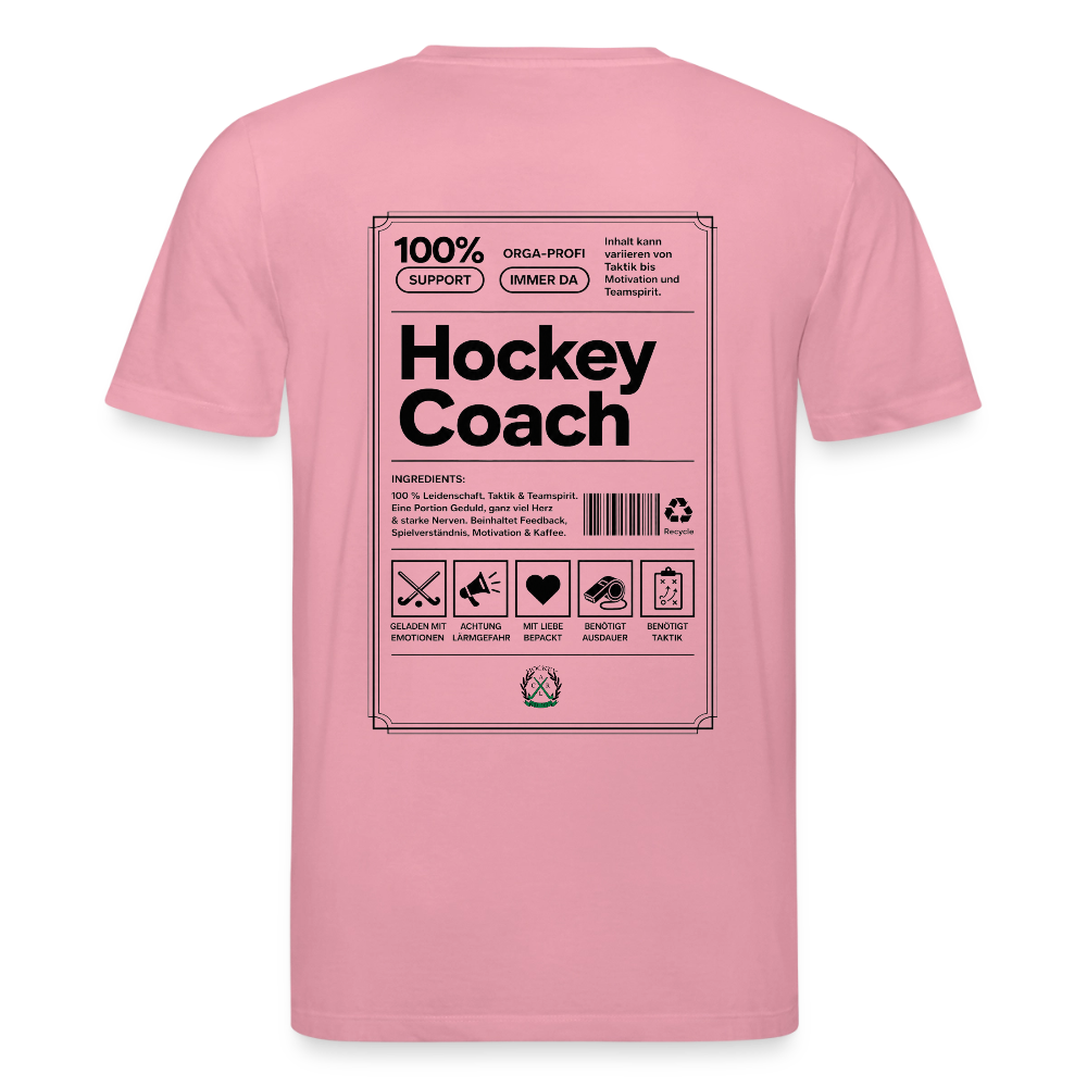 Hockey Coach – Organic Unisex T-Shirt - Lila Traum