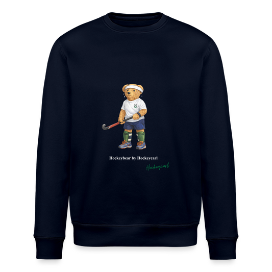 Hockeybear Organic Unisex Sweater - Navy