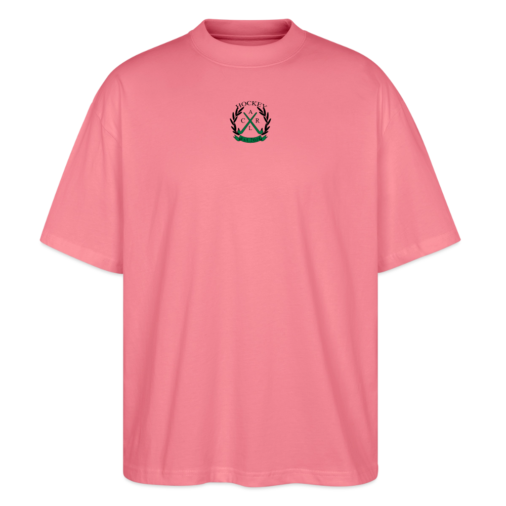 Pretty Girls Love Hockey – Organic Oversized T-Shirt - Pink 