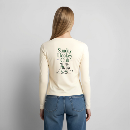 Sunday Hockey Club Longsleeve - Creme