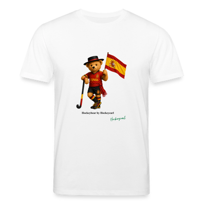 Hockeybear Spanien – WM Fanshirt | Hockeycarl - Weiß