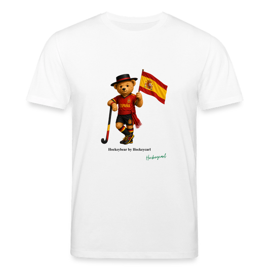 Hockeybear Spanien – WM Fanshirt | Hockeycarl - Weiß