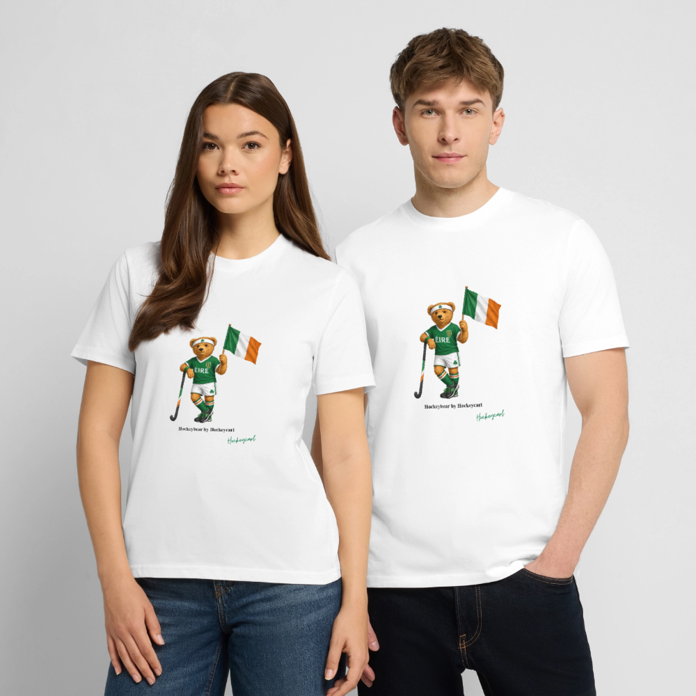 Hockeybear Irland – WM Fanshirt | Hockeycarl - Weiß