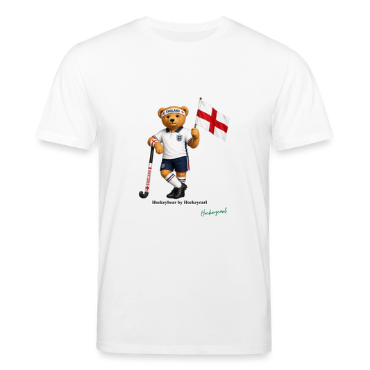 Hockeybear England – WM Fanshirt | Hockeycarl - Weiß