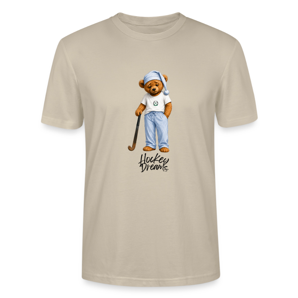 "Hockey Dreams" T-Shirt – Offizielles Schlafshirt - Beige