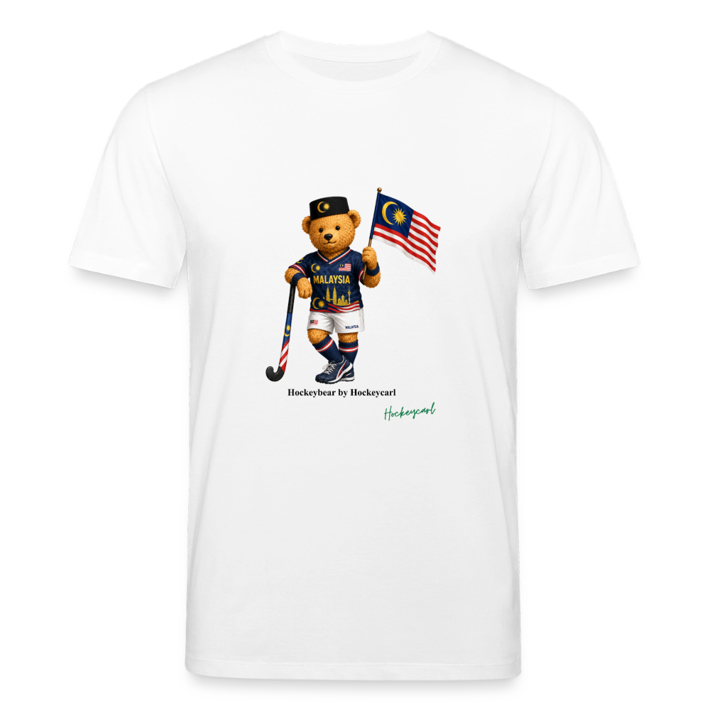 Hockeybear Malaysia – WM Fanshirt | Hockeycarl - Weiß