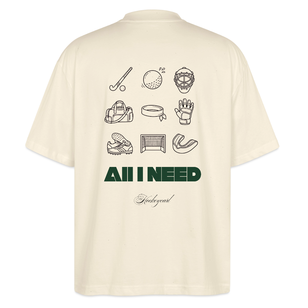 All I Need – Organic Oversize Shirt - Natur