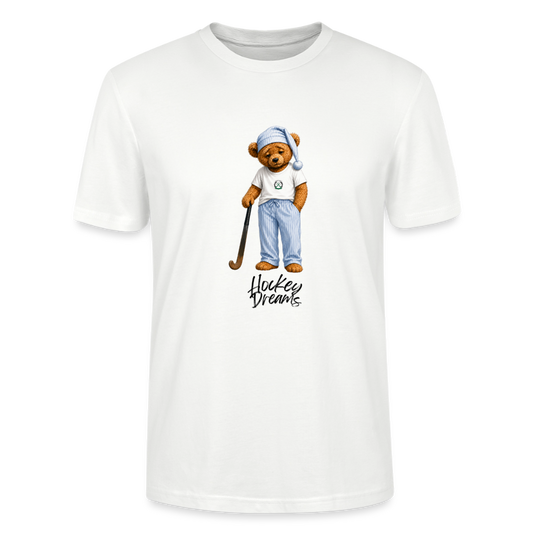 "Hockey Dreams" T-Shirt – Offizielles Schlafshirt - Weiß